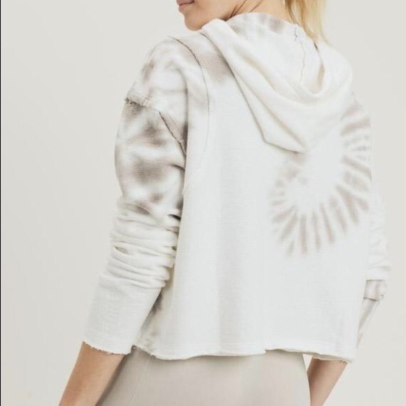 Mono B Grey Tie Dye Hoodie - Picture 2 of 2